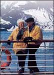 Couple on an Alaskan Cruise