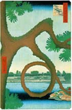 Hiroshige - Moon Pine