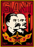 Stalin Lenin Banner poster